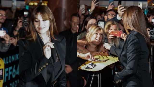 Χαμός στη Θεσσαλονίκη με τη Μόνικα Μπελούτσι: «Η Ελλάδα είναι βαθιά στην καρδιά μου»