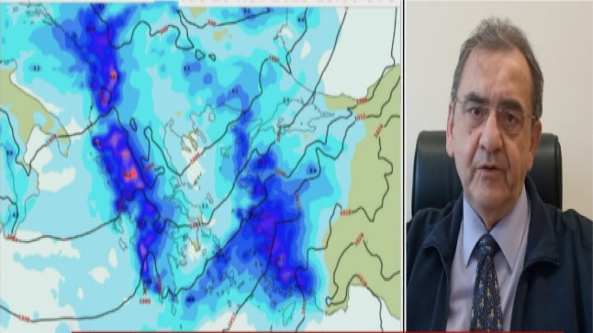 «Έρχεται βροχή με τα… “τουλούμια”» – Σήμα κινδύνου από τον Θοδωρή Κολυδά