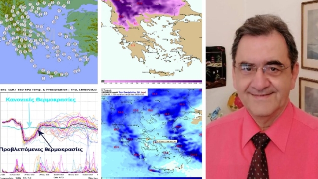 «Χειμωνιάτικη εισβολή» Θοδωρή Κολυδά: «Την Κυριακή ο καιρός θα δείξει τα δόντια του…» (photo)