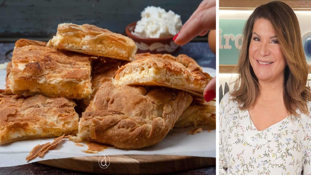 «Χορευτή» τυρόπιτα της Αργυρώς Μπαρμπαρίγου: Ψήνεται στη λαδόκολλα και το φύλλο παραμένει τραγανό μέχρι την τελευταία μπουκιά