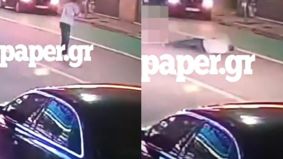 Νέο βίντεο από την τραγωδία στον Βόλο: Η σοκαριστική στιγμή που η μηχανή «διαπερνά» τον παππού με το βρέφος στην αγκαλιά του