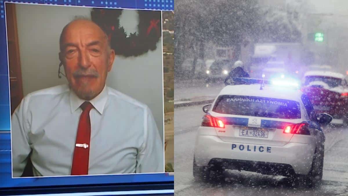 «Αίνιγμα» με χιόνι στον ορίζοντα από τον Τάσο Αρνιακό: «Καλή επάνοδο…»