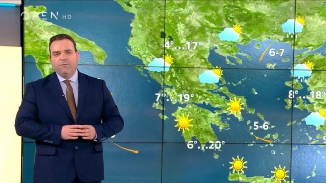 Κανένας λόγος ανησυχίας από Κλέαρχο Μαρουσάκη: Ανοιξιάτικο σκηνικό στις γιορτές με ήπιες καιρικές συνθήκες