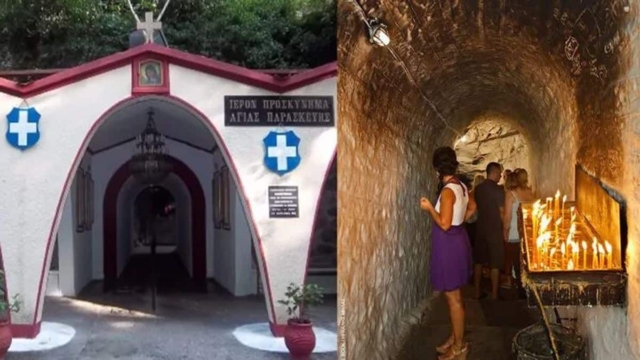 Η εκπληκτική Αγία Παρασκευή στην Κοιλάδα των Τεμπών με το κρυφό προσκύνημα που καθηλώνει