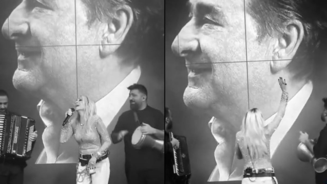«Για αυτόν τον μεγάλο μας Έλληνα τραγουδιστή»: Το συγκινητικό «αντίο» της Άννας Βίσση στον Βασίλη Καρρά – Τραγούδησε το «Άστη να λέει» και σείστηκε το μαγαζί (video)