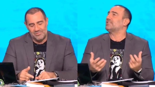 «Γκρέμισε» το πλατό ο Αντώνης Κανάκης μιλώντας για τη σύζυγό του: «Με πλησιάζει η Επιστήμη με λάγνο ύφος και μου λέει…»