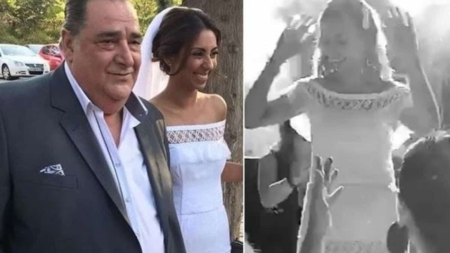 Την καμάρωνε τραγουδώντας: Το υπέροχο τσιφτετέλι της κόρης του Βασίλη Καρρά στον γάμο της – Δεν το ξεχνά κανείς!