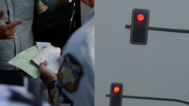 Βόλος: Μεθυσμένος 21χρονος, χωρίς πινακίδες, πέρασε με κόκκινο 12 φανάρια και τράκαρε με περιπολικό για να αποφύγει το αλκοτέστ