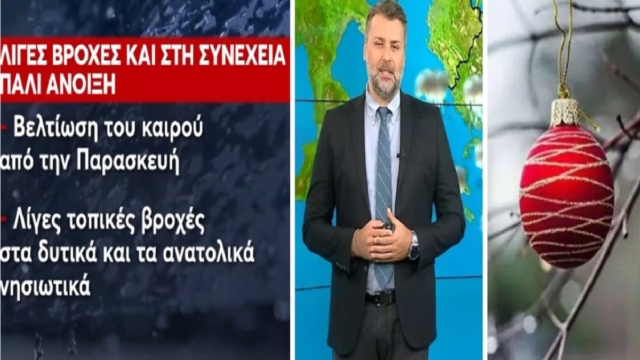 «Ανοιξιάτικα… Χριστούγεννα! 20αρια και πάνω…» – Καιρό Μαρτίου “δείχνει” ο Γιάννης Καλλιάνος (Video)