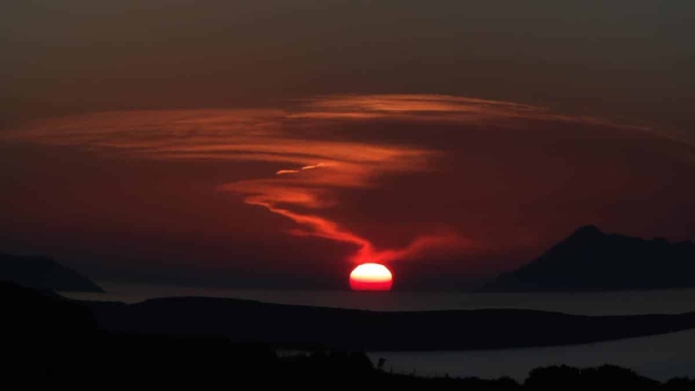 Η φωτογραφία της ημέρας: Μαγευτικό ηλιοβασίλεμα στην Κέρκυρα