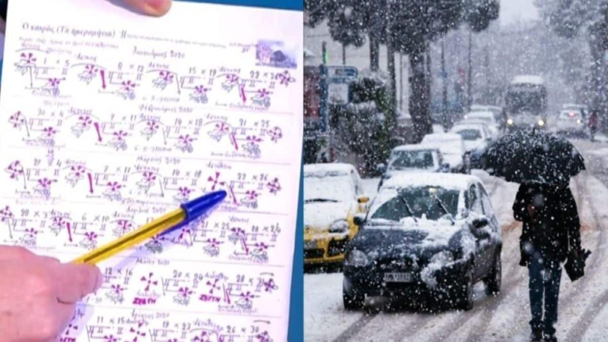 Καιρικό «κοκτέιλ» από τα Μερομήνια: Καταποντισμοί και πολικό ψύχος τον Ιανουάριο του 2024