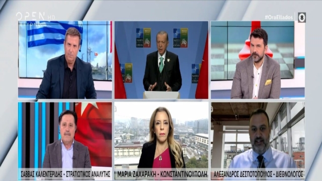 Άγριος καβγάς Καλεντερίδη-Δεσποτόπουλου στο OPEN για την επίσκεψη Ερντογάν: «Προτιμώ να με λένε παπαγαλάκι – Να περιμένουμε τους Τούρκους να αρπάξουν το μισό Αιγαίο»
