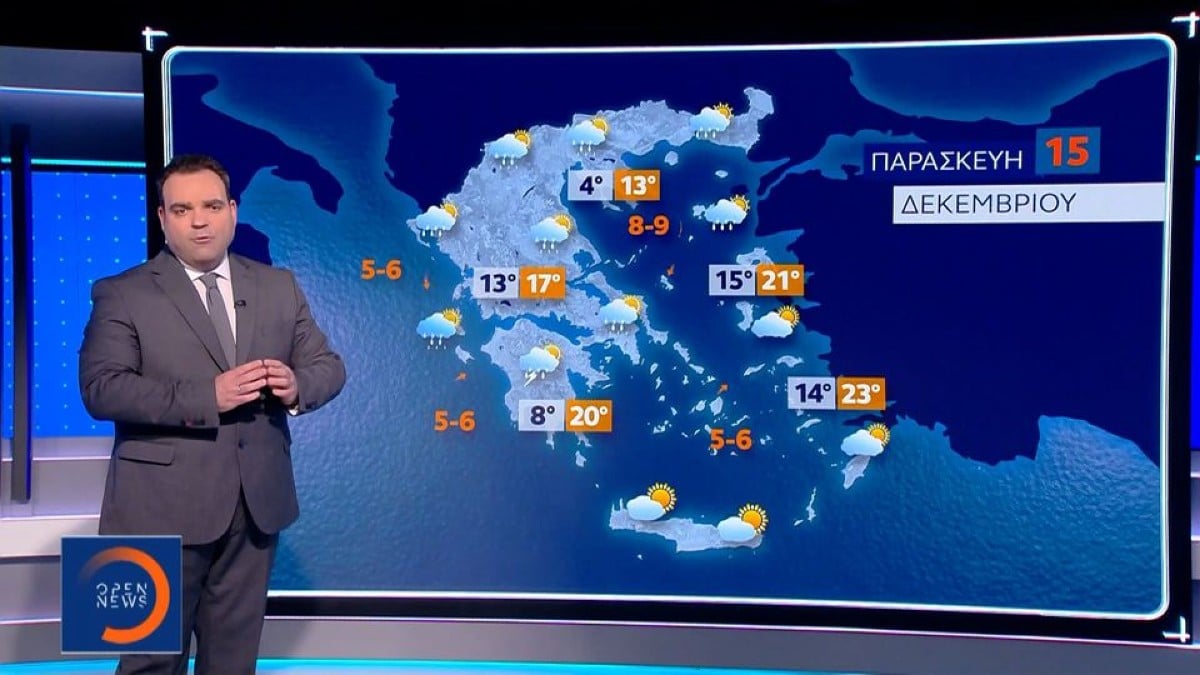 Το ξεκαθάρισε με 10 λέξεις: Ο Κλέαρχος Μαρουσάκης είπε αυτό που όλοι θέλαμε να ακούσουμε για τον καιρό των Χριστουγέννων (Video)