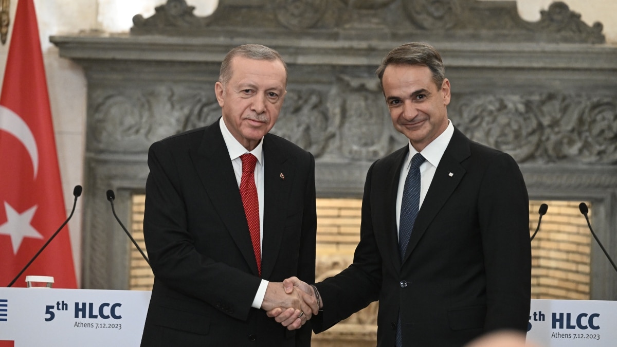 Μητσοτάκης σε Ερντογάν για μειονότητα Θράκης: «Είναι μουσουλμανική και εμείς διασφαλίζουμε την αρμονική συνύπαρξη» (video)