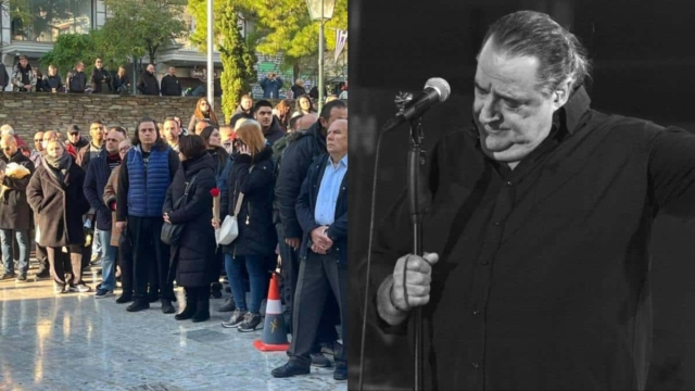 Βασίλης Καρράς: Κοσμοσυρροή από φίλους και θαυμαστές στο λαϊκό προσκύνημα – Το πρόσωπο που θα εκφωνήσει τον επικήδειο
