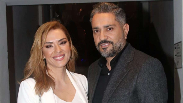 Δέχτηκαν ευχές από όλους: Χαρές για τη Βάσω Λασκαράκη και τον Λευτέρη Σουλτάτο