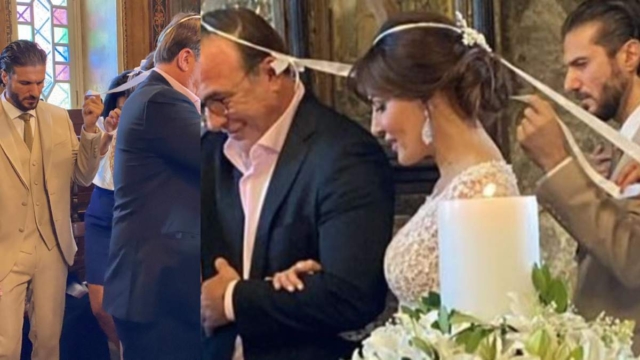 Κούκλος επιχειρηματίας, περιζήτητος γαμπρός: Έκλεψε την παράσταση ο κουμπάρος στον γάμο Ματσούκα-Κόκκαλη