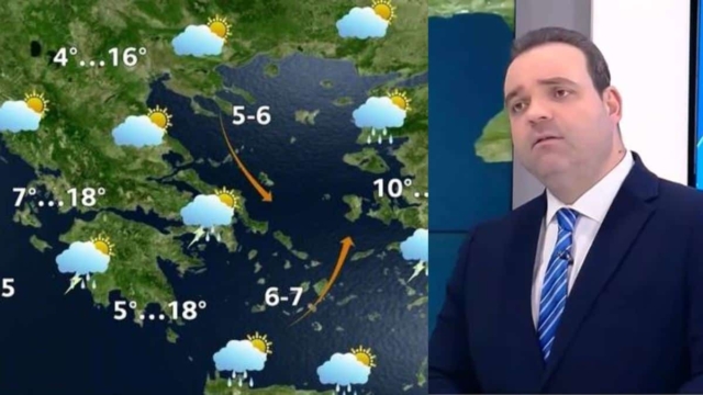 «Σε 2 με 4 ώρες θα…»: Ανατροπή του καιρού από τον Κλέαρχο Μαρουσάκη