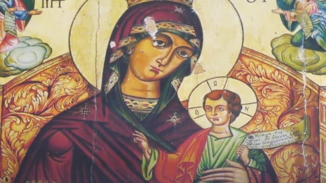 Η Παναγιά της Κατερινιώς: «Την εποχή εκείνη ζούσε μια όμορφη νεαρή βοσκοπούλα, που είδε προς το βουνό ένα ουράνιο άκτιστο φως…»