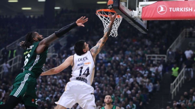 Euroleague: Ήττα για τον Παναθηναϊκό από την φοβερή Ρεάλ Μαδρίτης