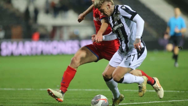 ΠΑΟΚ – Βόλος 1-0: Προβάδισμα πρόκρισης από την άσπρη βούλα για τον δικέφαλο του Βορρά