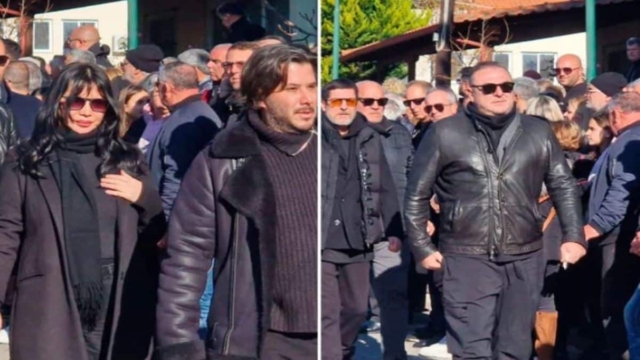 Κηδεία Βασίλη Καρρά: Πάολα και Ρέμος στην ταφή του μεγάλου τραγουδιστή – Οι επώνυμοι που δίνουν το «παρών» στην Καβάλα