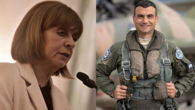 Σακελλαροπούλου για τον πιλότο Επαμεινώνδα Κωστέα: «Πενθούμε για έναν υπερασπιστή των ουρανών μας»