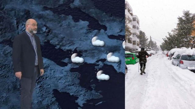 Ανατροπή με τον χιονιά από τον Σάκη Αρναούτογλου: «Από το βράδυ θα χιονίσει και σε…»