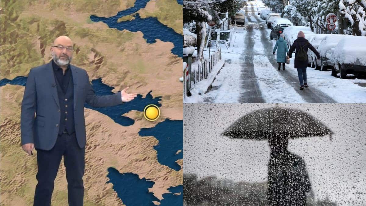 Εβδομάδα ανατροπής από τον Σάκη Αρναούτογλου: «Γιορτινό “κοκτέιλ” του καιρού φέρνει ξαφνικά…»
