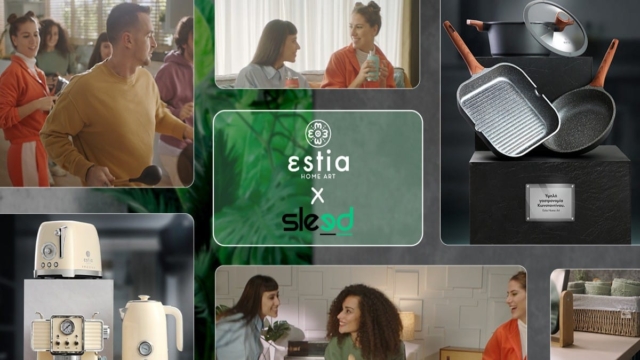 Sleed & Estia Home Art σε νέα 360° καμπάνια