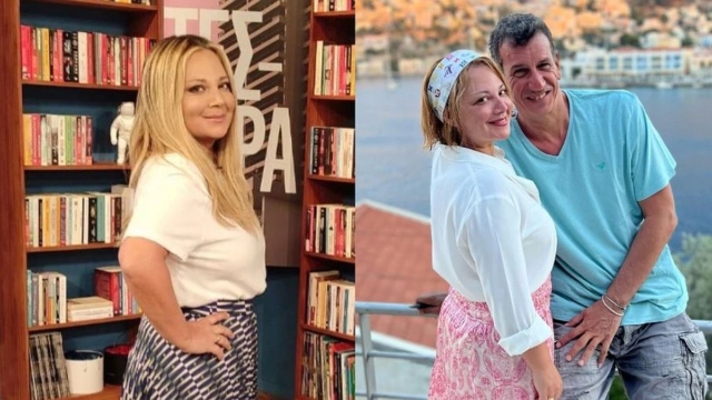 Με μαρμάρινη κουζίνα, τεράστια βεράντα, και κατάλευκους τοίχους: Εντυπωσιακό, ζεστό και άνετο το σπίτι της Ζαμπέτογλου και του Γαλακτερού στα Μελίσσια