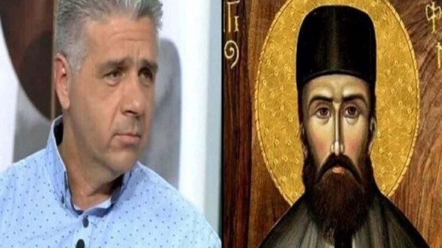 Βάϊος Σύρρος: «Πήγα στον Άγιο Εφραίμ, έβαλα το λαδάκι με το βαμβάκι πάνω στον όγκο & ξαφνικά μύρισε παντού μύρο»