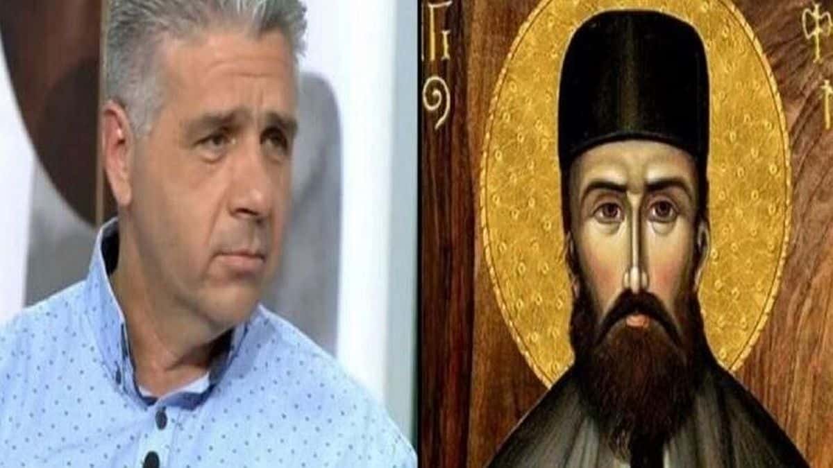 Βάϊος Σύρρος: «Πήγα στον Άγιο Εφραίμ, έβαλα το λαδάκι με το βαμβάκι πάνω στον όγκο & ξαφνικά μύρισε παντού μύρο»