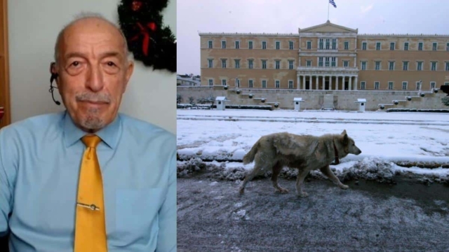 «Λευκός καταρράκτης» 48 ωρών από τον Τάσο Αρνιακό: «Έρχεται με φόρα το χιόνι στη χώρα…»