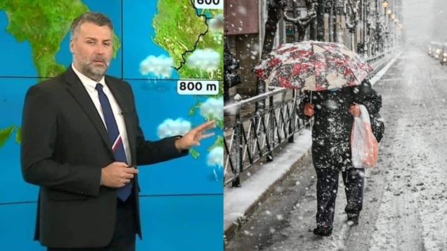 Γιάννης Καλλιάνος: «Αθηναίοι να είστε προετοιμασμένοι! Σε λίγες ώρες πολύ νερό – Έρχεται χιόνι με -10 βαθμούς»