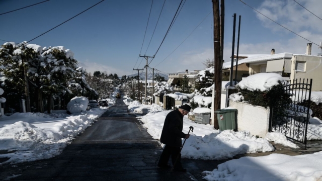 Μες στο χιόνι η Βόρεια Ελλάδα: Πάγωσαν όλα στη Δυτική Μακεδονία – Στους -8,4 βαθμούς η θερμοκρασία στη Βλάστη Κοζάνης (photo)
