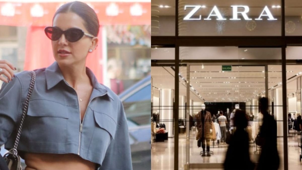 «Φωτιά» στα social media με το outfit της Σταματίνας Τσιμτσιλή από τα ZARA