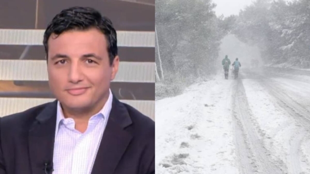 Ισχυρή προειδοποίηση από τον Γιώργο Τσατραφύλλια: Έρχεται πτώση της θερμοκρασίας έως 8 βαθμούς – Σε αυτές τις περιοχές θα χιονίσει