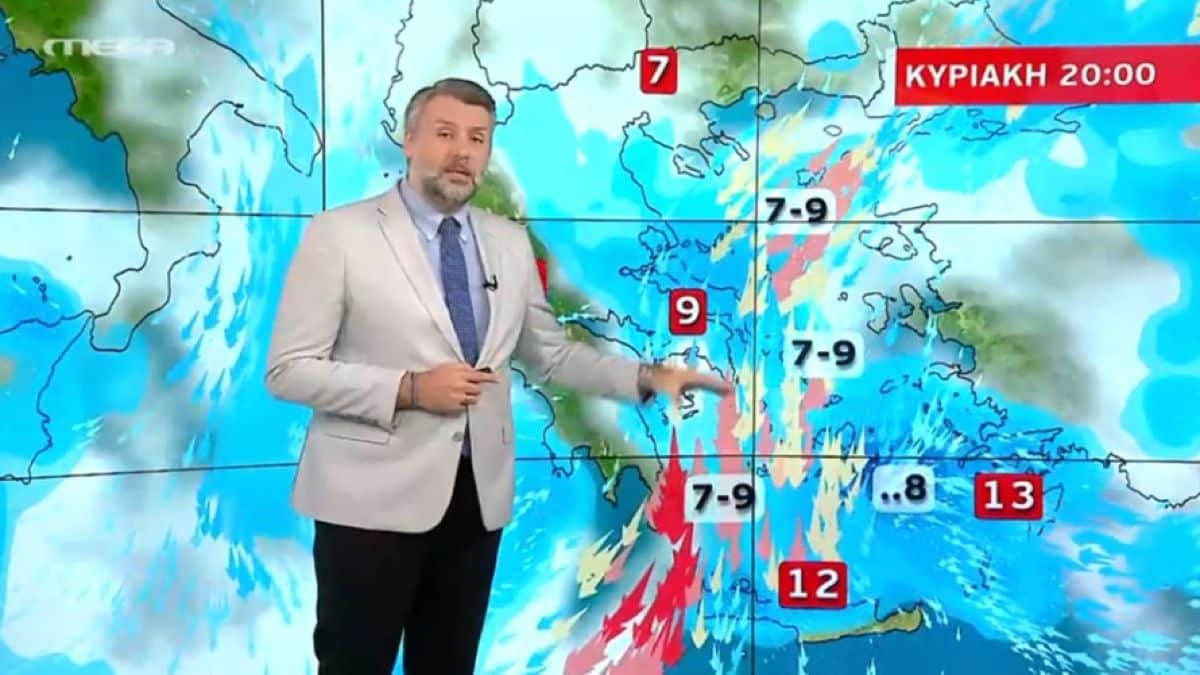 «Καταιγισμός» από τον Γιάννη Καλλιάνο: «Θα παρουσιάσει ιδιαίτερο ενδιαφέρον το φαινόμενο…» (video)