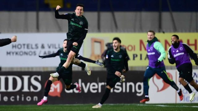 Ατρόμητος – Παναθηναϊκός 0-2: Πρόκριση με γκολ στις καθυστερήσεις στο Κύπελλο Ελλάδας