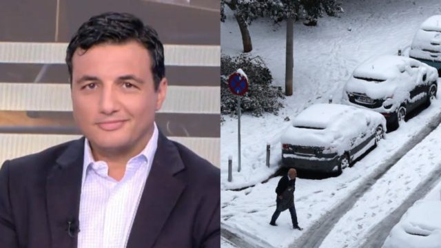 Το είδε πρώτος ο Γιώργος Τσατραφύλλιας: Αυτός είναι ο λόγος που χιονίζει – Οι 5 περιοχές που θα επηρεαστούν (video)