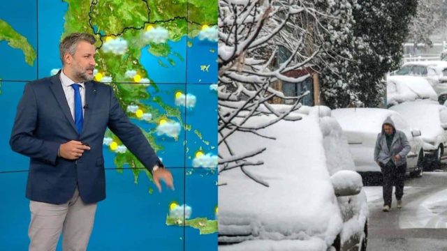 Δεν το έκρυψε ο Γιάννης Καλλιάνος: «Το χιόνι κατηφορίζει από την Κηφισιά – Η μέρα που ξεκινά η επέλαση…»