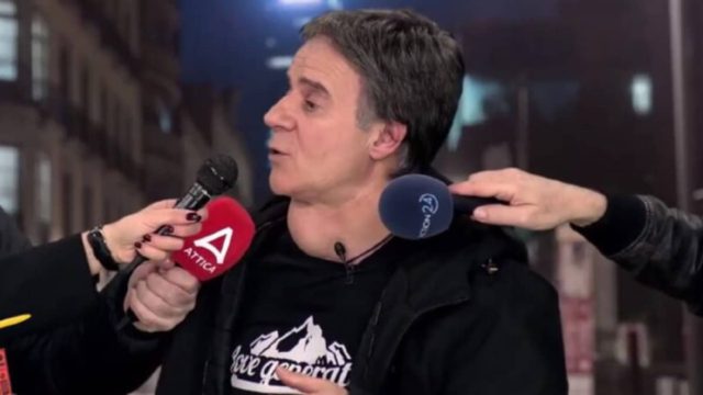 Επικό βίντεο: Ο Γιώργος Μητσικώστας έγινε Νταλάρας και….«κατακεραύνωσε» τους δημοσιογράφους
