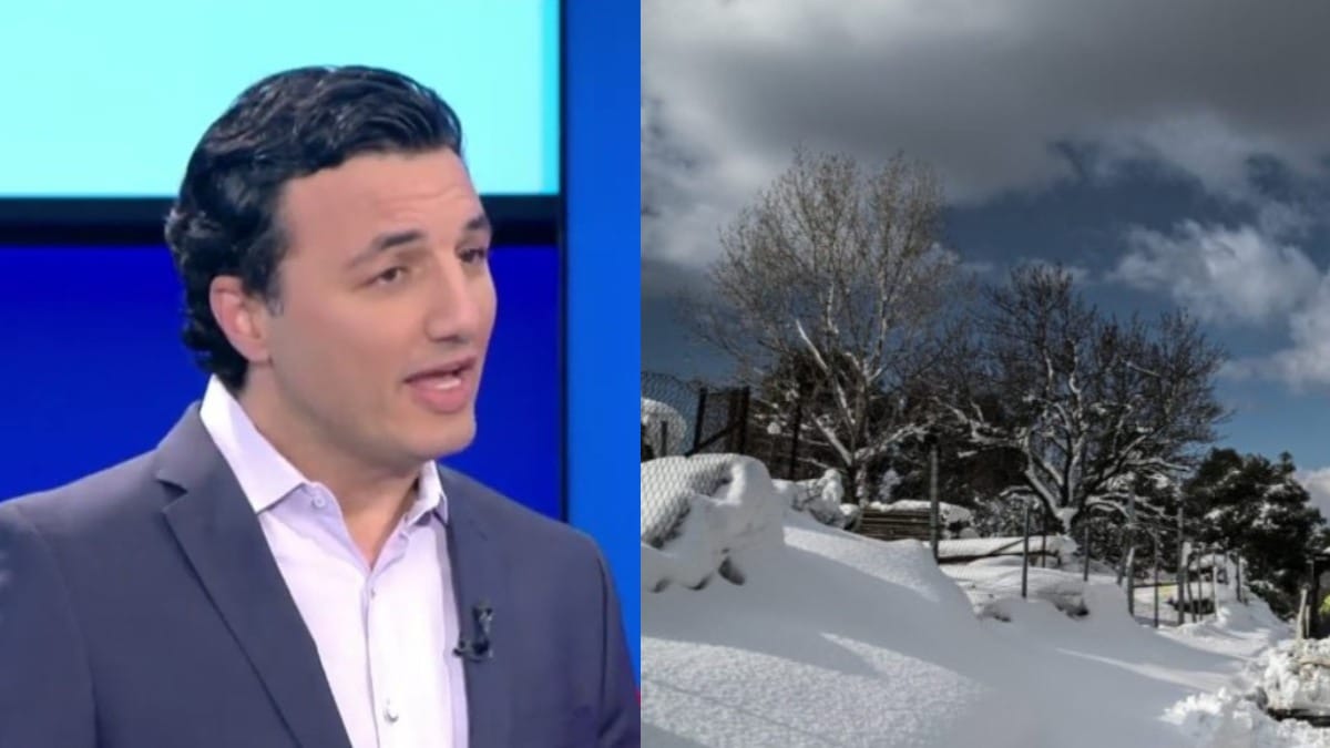 «Έρχονται χιόνια και στην Αττική» – «Έκρουσε» το καμπανάκι ο Γιώργος Τσατραφύλλιας (video)