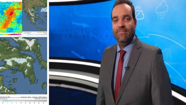 «”Χορός” χιονονιφάδων σε χαμηλά υψόμετρα. Ψυχρό “κύμα” θα “ντύσει” στα λευκά…» – «Χιονύθυελλα» Κλέαρχου Μαρουσάκη για τον καιρό (photo)