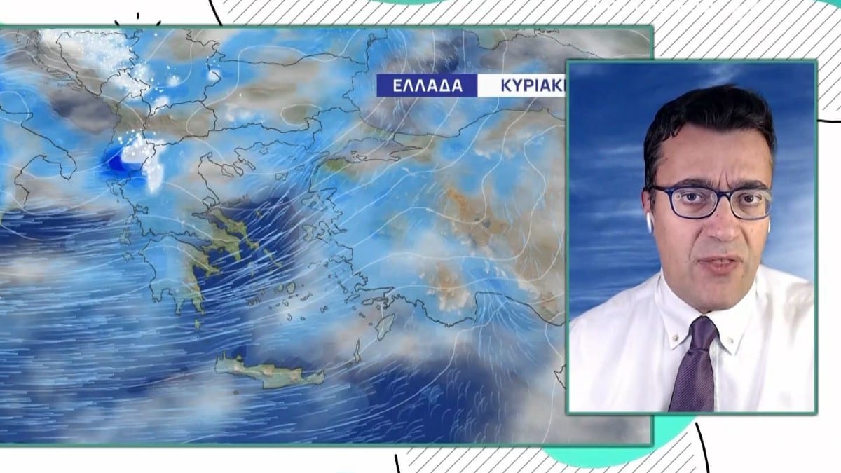 «Στάμπα» χειμώνα από τον Παναγιώτη Γιαννόπουλο: «Χιόνια και στην Πάρνηθα – Αυτή θα είναι η πιο κρύα ημέρα»