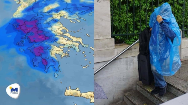 Καιρός σήμερα 7/1: Eπέλαση της κακοκαιρίας με θυελλώδεις ανέμους και ψυχρή εισβολή εν όψει – Μπουρίνι με μανία και χαλάζι χτύπησε την Αττική, έπεσαν δέντρα (video)