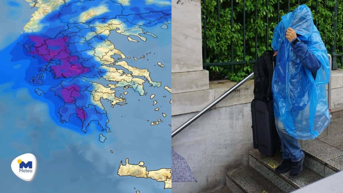 Καιρός σήμερα 7/1: Eπέλαση της κακοκαιρίας με θυελλώδεις ανέμους και ψυχρή εισβολή εν όψει – Μπουρίνι με μανία και χαλάζι χτύπησε την Αττική, έπεσαν δέντρα (video)