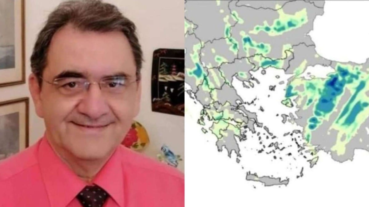 «Δύο ψυχρές εισβολές αυτής της εβδομάδος…» – Προειδοποίηση Θοδωρή Κολυδά για την εξέλιξη του καιρού (Video)