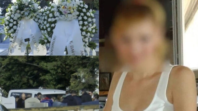 Έγκλημα στην Βέροια: Σε κλίμα οδύνης η κηδεία του 6 μηνών βρέφους – Απομάκρυναν τον πατέρα από την εκκλησία και το νεκροταφείο (video)